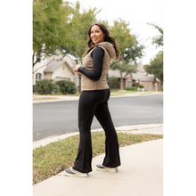 Load image into Gallery viewer, PreOrder | The Vanessa - 30” - Black Bootcut Leggings R4
