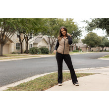Load image into Gallery viewer, PreOrder | The Vanessa - 30” - Black Bootcut Leggings R4
