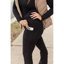 Load image into Gallery viewer, PreOrder | The Vanessa - 30” - Black Bootcut Leggings R4
