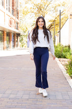 Load image into Gallery viewer, Ready to Ship | The Mila - 30"  NAVY Bootcut Leggings with Pockets*
