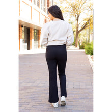 Load image into Gallery viewer, PreOrder | The Vanessa - 30” - Black Bootcut Leggings R4
