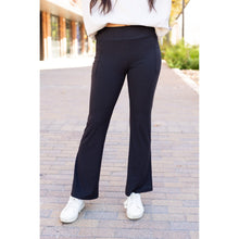 Load image into Gallery viewer, Ready to Ship | The Vanessa - 30 inch Black Bootcut Leggings R3
