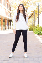 Load image into Gallery viewer, Ready to Ship | BLACK FULL-LENGTH Leggings with POCKET  - Luxe Leggings by Julia Rose®
