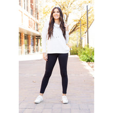 Load image into Gallery viewer, PreOrder | 5-Pack, BLACK FULL-LENGTH Leggings with POCKET - Luxe Leggings by Julia Rose®
