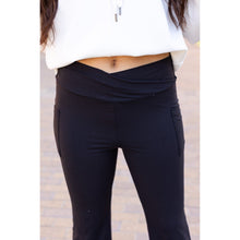 Load image into Gallery viewer, Ready to Ship | The Liz - Crossover 30"  Bootcut Leggings with Pockets
