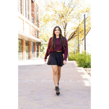 Load image into Gallery viewer, Ready to Ship | The Brielle Black Skort - Round 7
