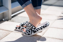 Load image into Gallery viewer, Ready to Ship | White Leopard Insanely Comfy -Beach or Casual Slides
