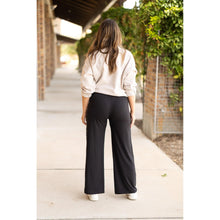 Load image into Gallery viewer, Women’s buttery soft leopard panel lounge pants with pockets
