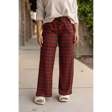 Load image into Gallery viewer, Julia Rose Noelle Plaid Pajama Pants with pockets and drawstring waist
Buttery soft plaid pajama pants for women by Julia Rose”
