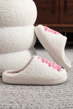 Load image into Gallery viewer, White Christmas Tree Plush Slippers
