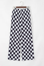 Load image into Gallery viewer, Checkered High Waist Wide Leg Pants
