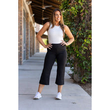 Load image into Gallery viewer, Ready to Ship | The Gabriella -Black  High Waisted Gaucho Pants - Round 3
