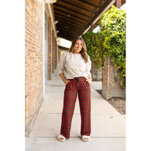 Load image into Gallery viewer, Julia Rose Noelle Plaid Pajama Pants with pockets and drawstring waist
Buttery soft plaid pajama pants for women by Julia Rose”
