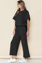 Load image into Gallery viewer, Textured Tee + Pants Set
