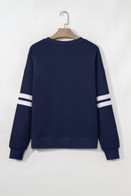 Load image into Gallery viewer, Navy Game Day Oversized Sweatshirt
