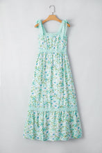 Load image into Gallery viewer, Floral Lace Empire Waist Maxi Dress
