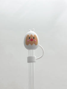 Straw Cover 10MM "Chick Egg"