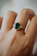 Load image into Gallery viewer, Ione Emerald Gold Ring
