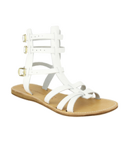 Load image into Gallery viewer, Argos Leather Sandals in White
