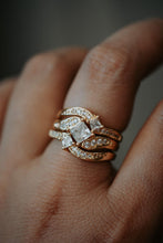 Load image into Gallery viewer, Helia 3PC Gold Ring
