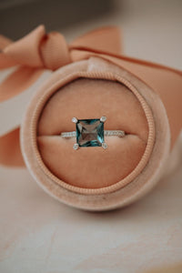 Juno Tourmaline Gem Silver Ring