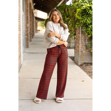 Load image into Gallery viewer, Julia Rose Noelle Plaid Pajama Pants with pockets and drawstring waist
Buttery soft plaid pajama pants for women by Julia Rose”

