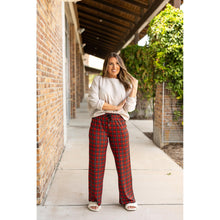 Load image into Gallery viewer, Julia Rose Noelle Plaid Pajama Pants with pockets and drawstring waist
Buttery soft plaid pajama pants for women by Julia Rose”
