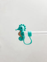Load image into Gallery viewer, Straw Cover 10MM "Seahorse"
