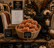 Load image into Gallery viewer, PreOrder - Squish, Smile &amp; Spook - Pumpkin Squishy
