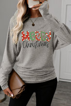 Load image into Gallery viewer, Festive Christmas themed top with fitted waist and Dolman sleeves.
