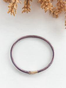 Gili Jelly "Wine" Glitter Bracelet