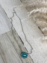 Load image into Gallery viewer, Western Turquoise Cluster Pendant Necklace
