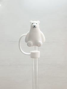 Straw Cover 10MM "Polar Bear"