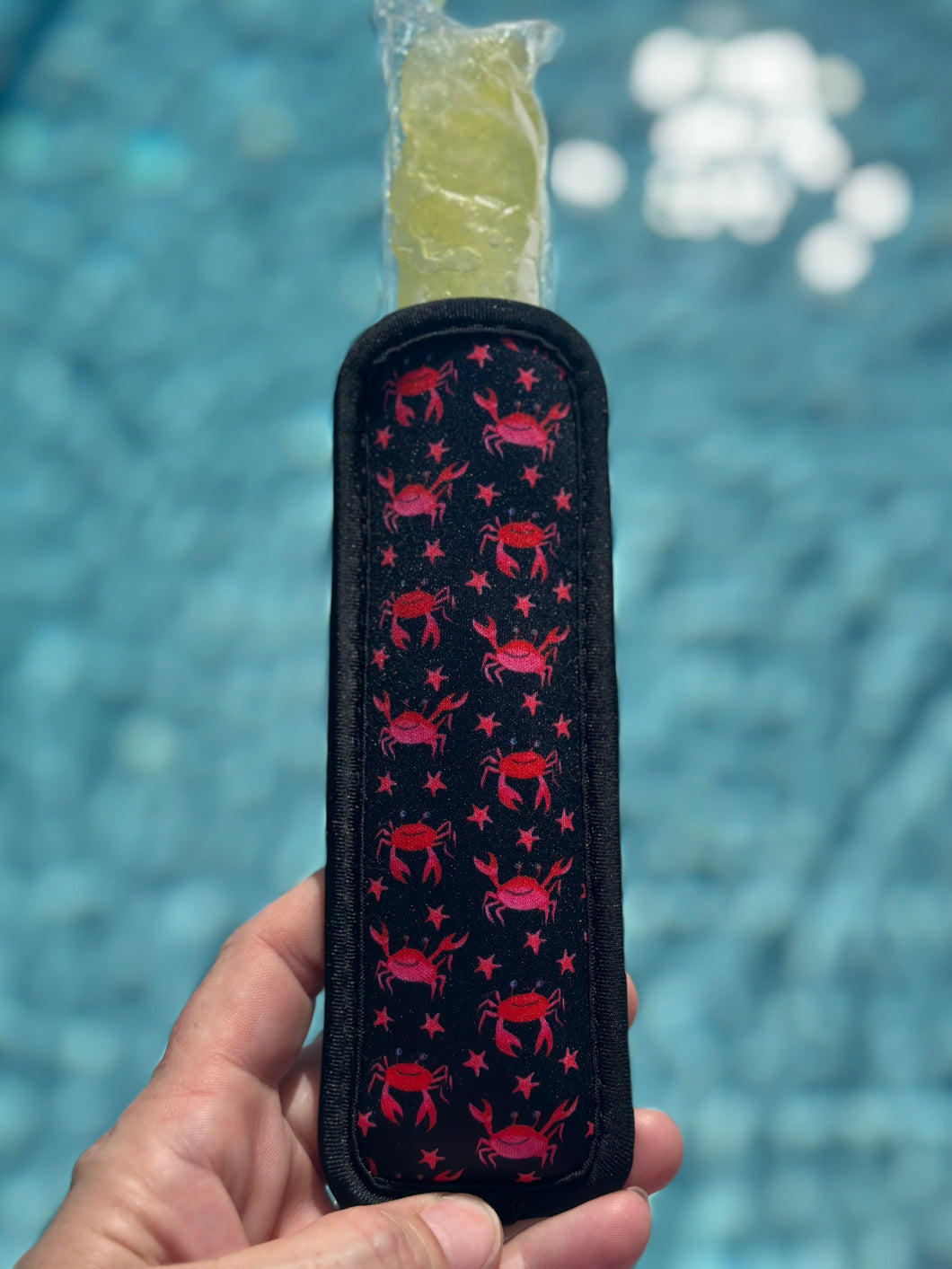 Neoprene Popsicle Holder “Crabs”