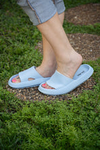 Load image into Gallery viewer, PreOrder | Blue Insanely Comfy -Beach or Casual Slides
