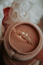 Load image into Gallery viewer, Kaia Rose Gold Champagne Morganite Ring
