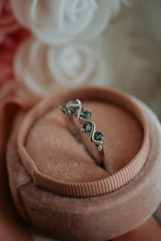 Load image into Gallery viewer, Jada Tourmaline Sterling Silver Ring Band
