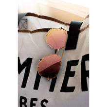 Load image into Gallery viewer, Ready to Ship | The Alex Pink/Gold - High Quality Unisex Aviator Sunglasses
