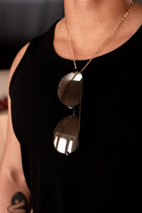 PreOrder | The Alex Black/Silver - High Quality Unisex Aviator Sunglasses*