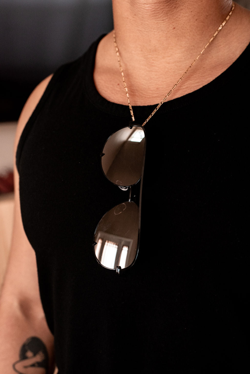PreOrder | The Alex Black/Silver - High Quality Unisex Aviator Sunglasses*