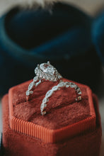 Load image into Gallery viewer, Serene 2PC Silver Ring Set
