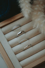 Load image into Gallery viewer, Dainty Halos Silver Band
