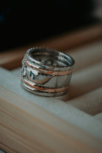 Load image into Gallery viewer, Whisper Charm Silver Band
