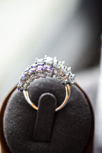 Load image into Gallery viewer, Hazel Leafy 2-Color Sterling Silver Ring
