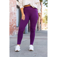 Load image into Gallery viewer, Ready to Ship | The Kinsley Purple Full Length Leggings - Luxe Leggings by Julia Rose®
