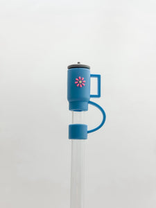 Straw Cover 10MM "Blue Cup"