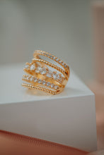 Load image into Gallery viewer, Rolyn Layered Gold Ring
