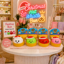 Load image into Gallery viewer, PreOrder - Christmas Hat Whistle Bun

