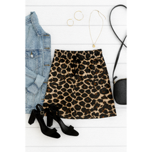 Load image into Gallery viewer, Ready to Ship | The Liana - Leopard 2.0 Jogger Skirt
