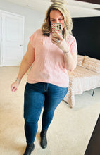 Load image into Gallery viewer, Erin Lattice Knit Sweater

